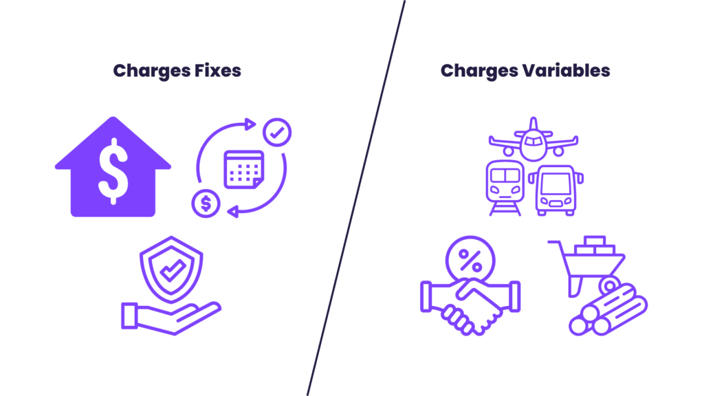 charges fixes ou variables